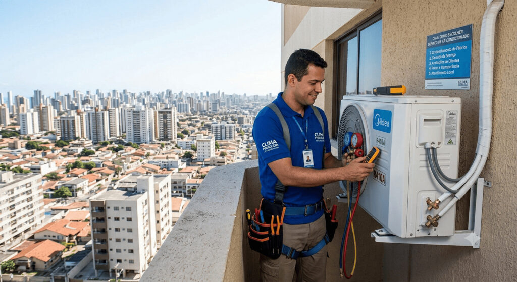 Como escolher um serviço de ar condicionado em Goiânia?